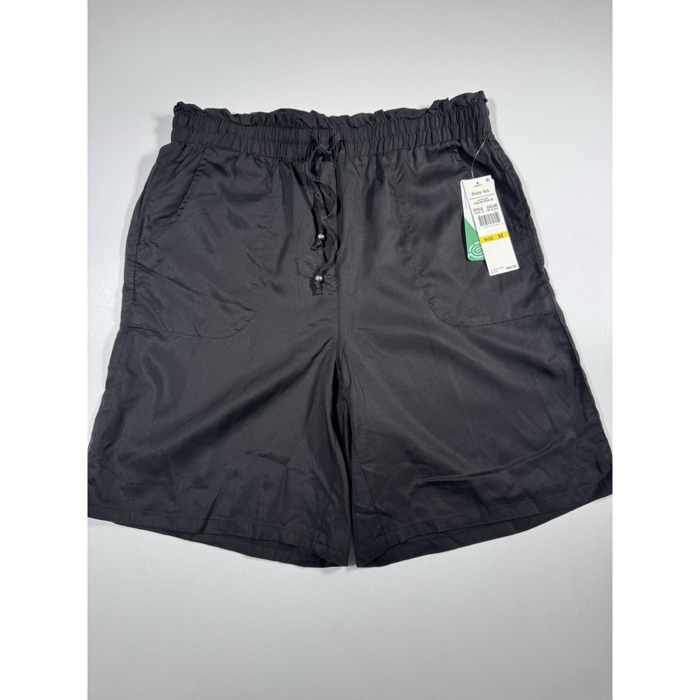 Ruby Rd Women's shorts‎ casual color pop Summer Outfit Light Black Size M $60